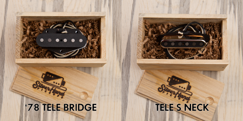 Tele pickups with a twist. What makes Silver Hand Tele Pickups stand out?